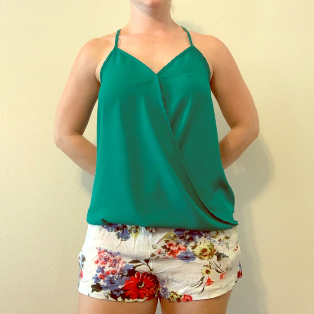 🍍4/$20 Green Tank Top